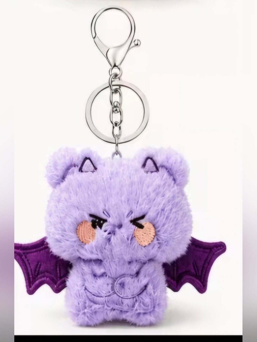 Kitty Cat Bat Bag Charm/ Keychain NEW